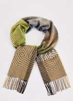 Schal mit Fantasiedessin 