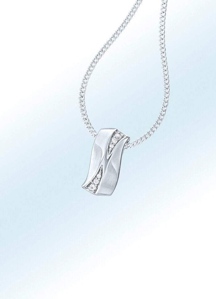 Anhänger mit synth. Zirkonia 