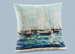 Kissenh&uuml;llen mit den bildh&uuml;bschen maritimen Dessins 