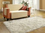 Sessel-,Couch- und Armlehnenschoner mit Bandeinfassung BEIGE
