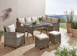 Lounge-Set «Flair» aus hochwertigen Materialien BEIGE