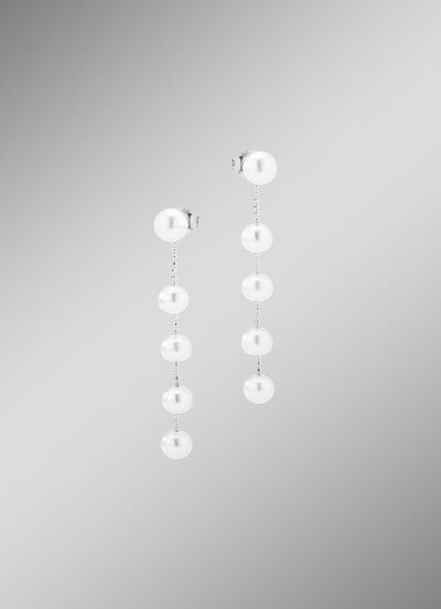 Schicke Ohrstecker mit S&uuml;sswasser-Zuchtperlen 