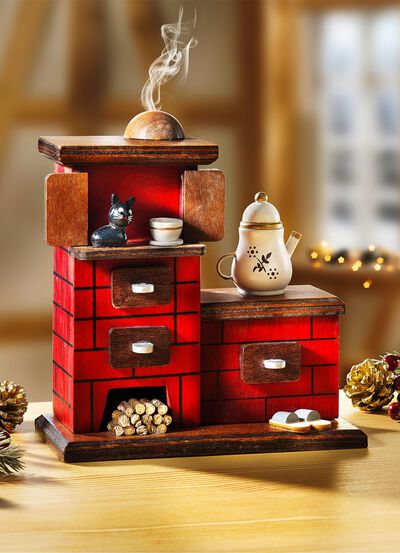 R&auml;ucherofen aus Holz 