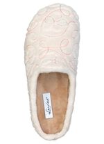 Laurina, gef&uuml;tterte Damen-Hausschuhe, mit anatomisch geformtem Fussbett 