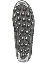 Gemini Mokassin-Bootie mit Knitter-Struktur GRAU-SCHWARZ