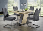 Essgruppe, 5-teilig, in modernem Design ARTISAN EICHE-ANTHRAZIT