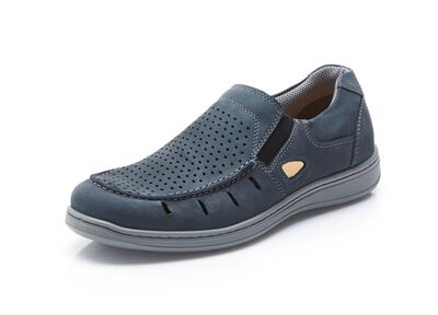 GINO GALANTE, sommerliche Herren-Slipper, mit herausnehmbarem Fussbett 