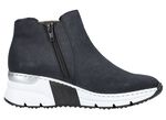 Rieker, modische Damen-Boots, Weite G, mit Reissverschluss 