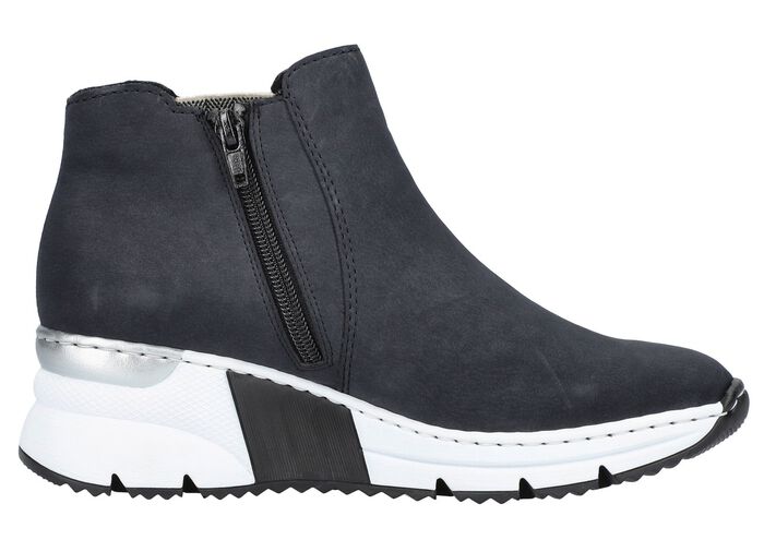 Rieker, modische Damen-Boots, Weite G, mit Reissverschluss 