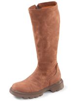 Andrea Conti, klassische Damen-Stiefel, mit Innenreissverschluss BRAUN