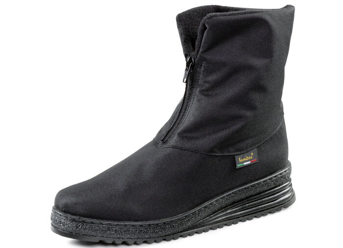 Stiefelette mit Frontreissverschluss SCHWARZ