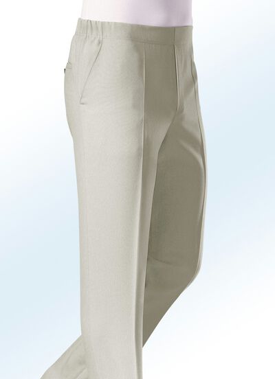 «Klaus Modelle»-Schlupfhose mit Zierblende in 4 Farben  