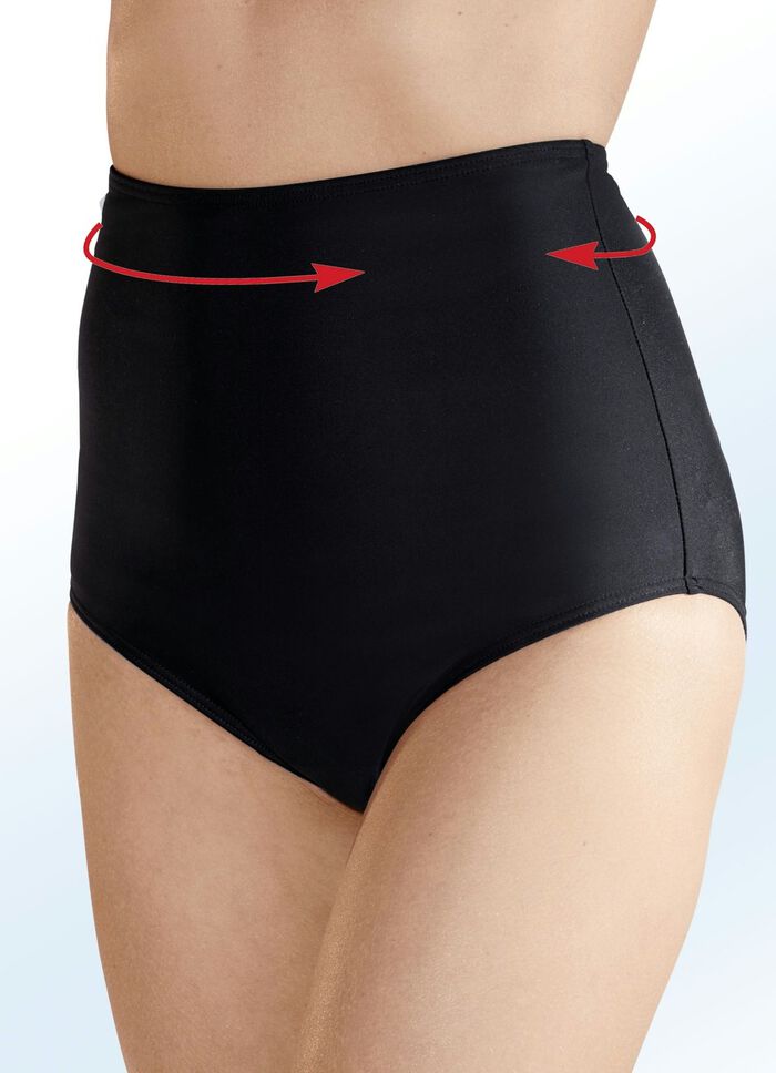 Zweierpack Bikinihosen, hoch geschnitten, mit formendem Vorderfutter 