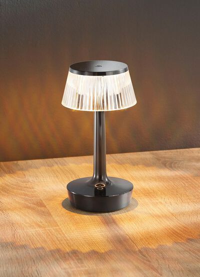 LED-Tischleuchte mit Kristall-Effekt 