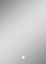 Filigrane Ankerkette mit Süßwasser-Zuchtperle 