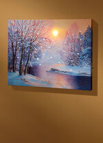 Batteriebetriebenes LED-Bild 