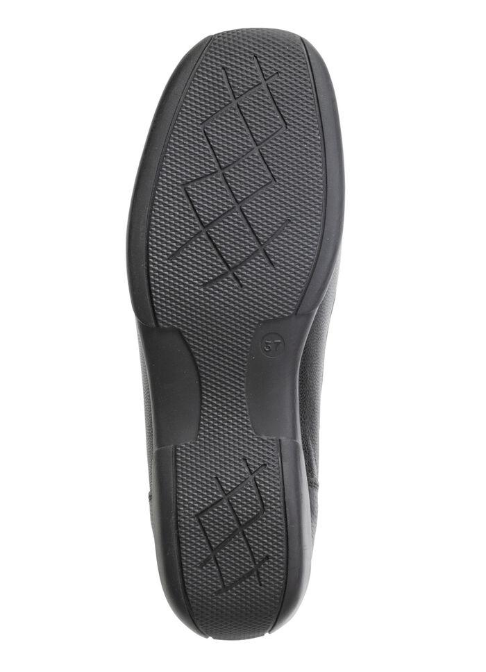 ELENA EDEN, klassische Damen-Slipper, mit herausnehmbarem Fussbett SCHWARZ-BRAUN