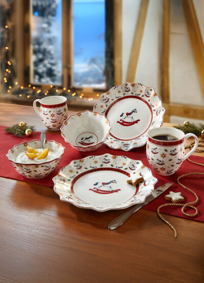 Frühstücks-Set Schaukelpferd, 6-teilig 