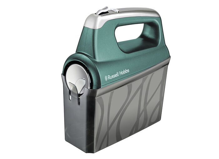 Russell Hobbs Handmixer mit spiralförmigen Helix-Quirlen TÜRKIS