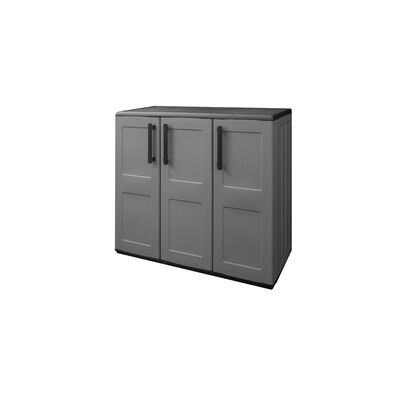 Gartenschrank mit soliden Stahlscharnieren 