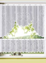 Fensterset mit Stangendurchzug 2-teilig 