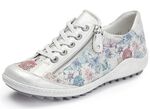 Remonte, elegante Damen-Sneaker, Weite G, mit Reissverschluss SILBER-BUNT