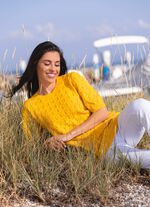 Pullover in Mustermix 