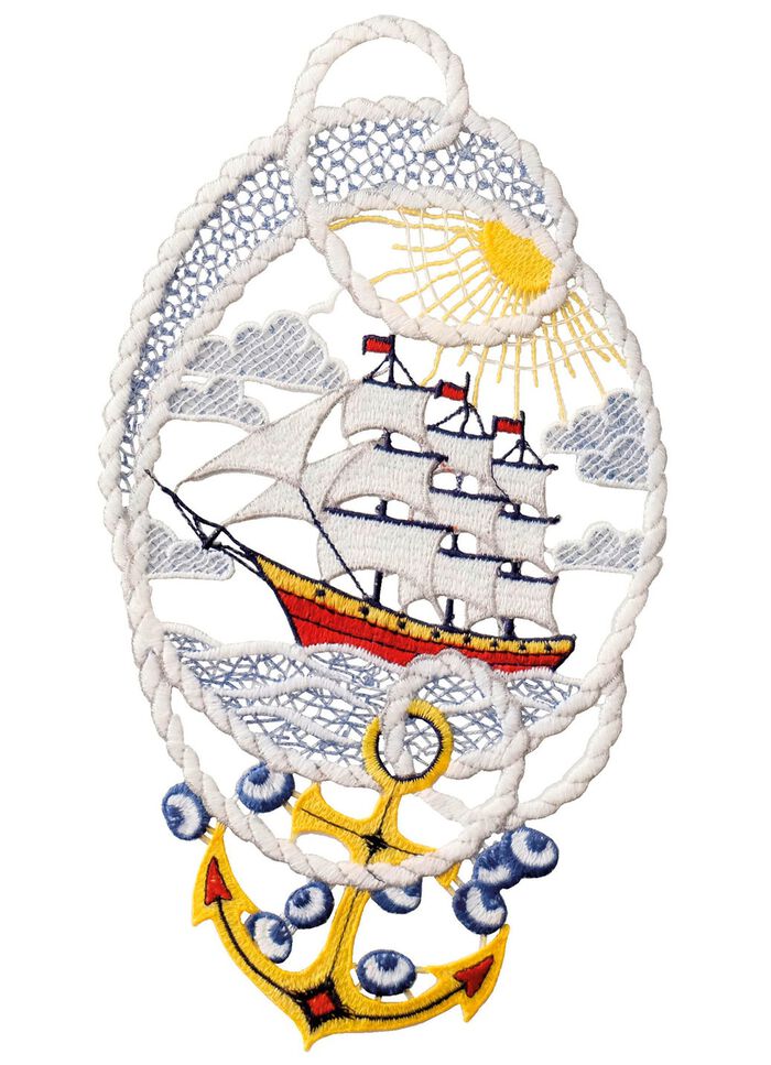 Maritimes Fensterbild 