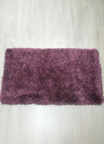 Hochflor Brücken und Teppiche  AUBERGINE