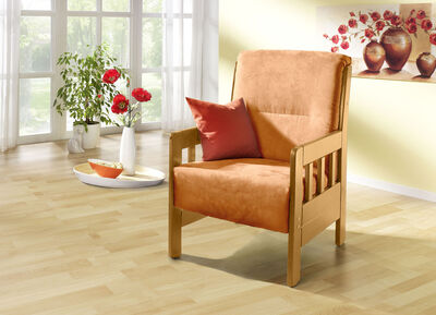 Sessel aus massiver Kiefer, , large