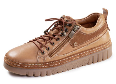 Gemini, schicke Damen-Schnürschuhe, Weite G, mit herausnehmbarem Fussbett 