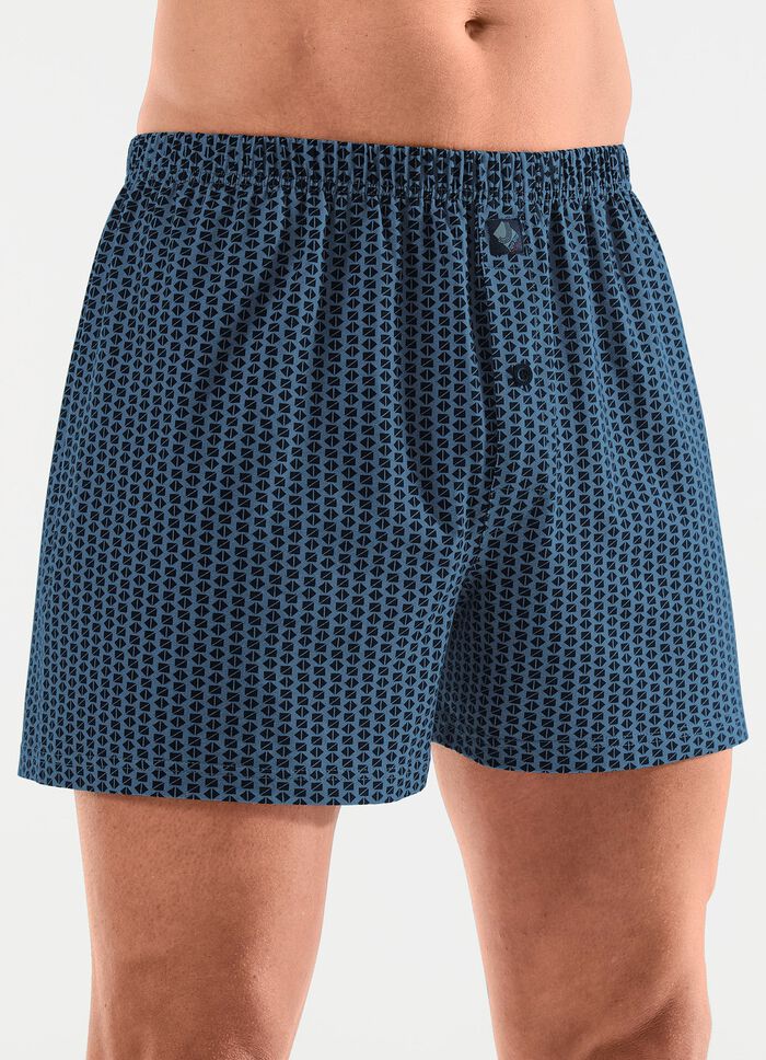 F&uuml;nferpack Boxershorts mit Alloverdessin 