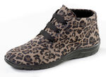 ELENA EDEN, bequeme Damen-Boots, Weite H, mit herausnehmbarem Fussbett BRAUN-SCHWARZ