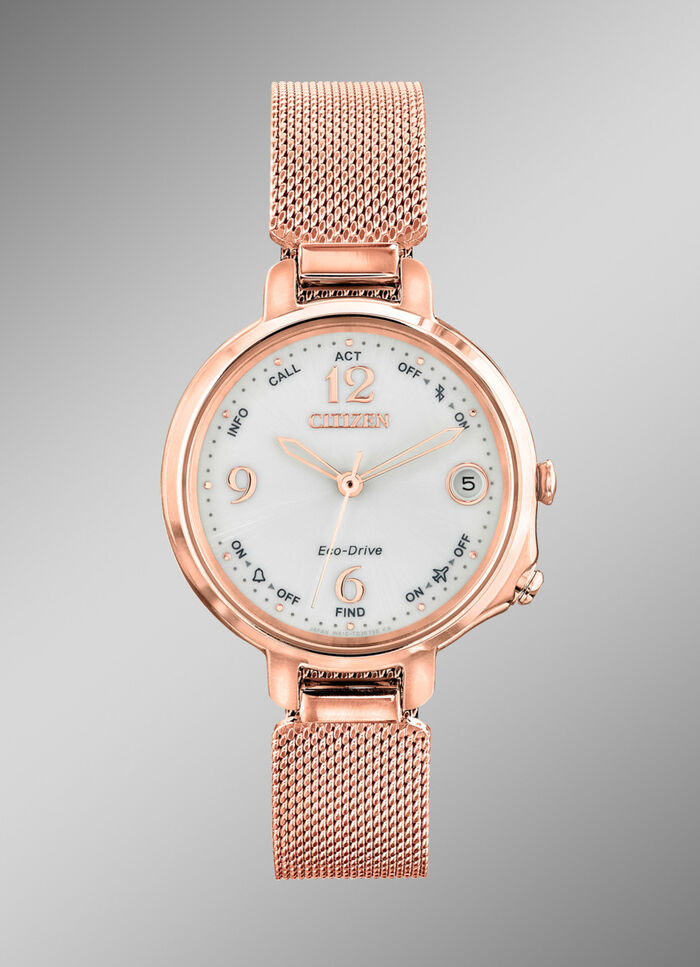 Eco-Drive-Bluetooth-Damenuhr der Marke Citizen 