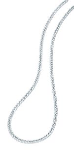 Zopf-Halskette mit Karabiner 