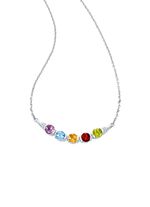 Halskette mit Edelsteine 