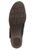 ELENA EDEN, bequeme Damen-Pumps, Weite H, mit herausnehmbarem Fussbett DUNKELBLAU