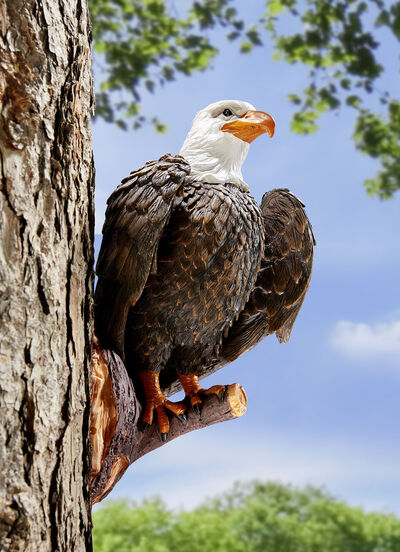 Baumdeko Adler 
