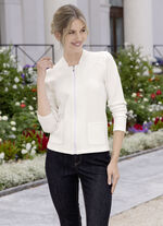 Blusenjacke mit Stehkragen 