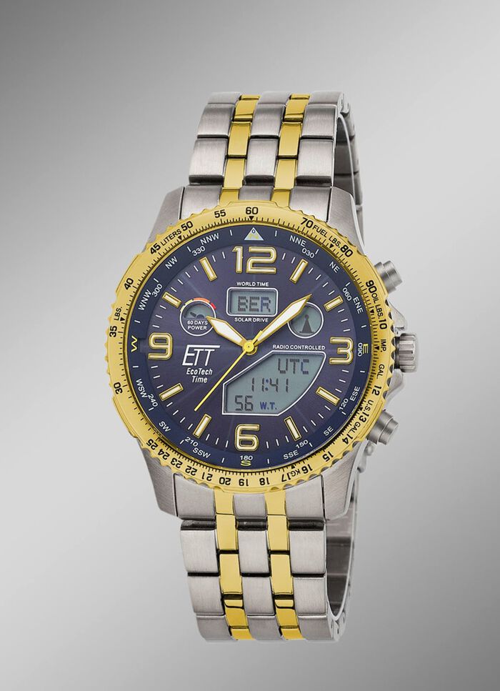 ETT Professional Funk-Solar-Herrenuhr 