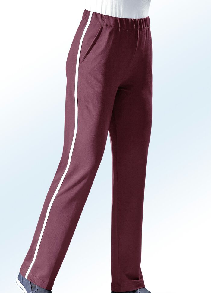 Freizeithose mit Dehnbund BORDEAUX