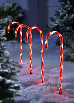 LED-Zuckerstangen, 4er-Set, mit Timerfunktion 