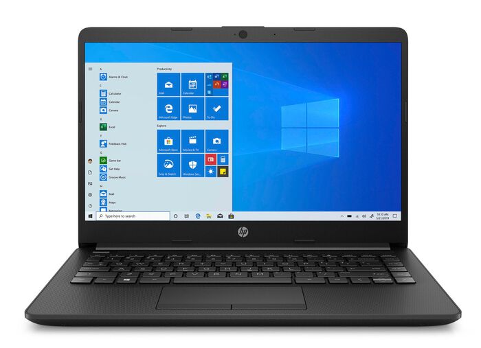 HP Notebook 14-dk14ng SCHWARZ