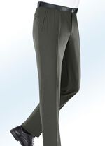«Klaus Modelle»-Unterbauchhose in 4 Farben  OLIV MELIERT