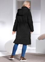 Mantel mit abnehmbarer Kapuze 