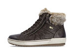 Remonte, gefütterte Damen-Boots, Winterschuhe, Weite G, mit herausnehmbarem Fussbett DUNKELBRAUN