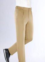 Hose von «Klaus Modelle» mit Gummibund in 3 Farben CAMEL