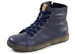 Andrea Conti, klassiche Damen-Stiefeletten, Winterschuhe, mit herausnehmbarem Fußbett MARINE