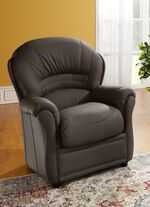 Polsterm&ouml;bel mit Bezug aus echtem Leder 