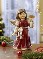 Engel mit Schmetterling von Goebel BORDEAUX